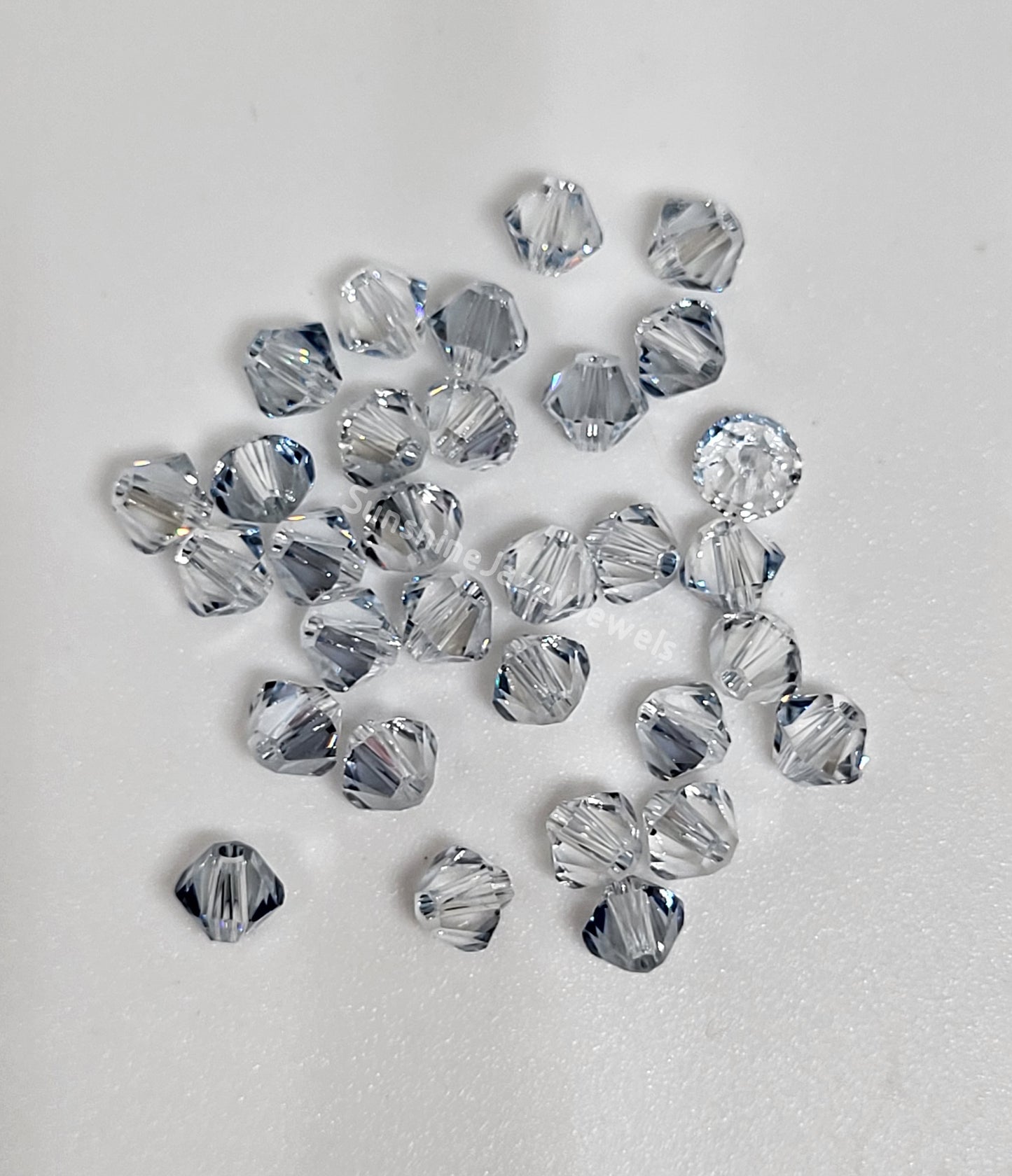 #5328 - Swarovski Crystal 4mm Bicone Beads - Crystal Effects