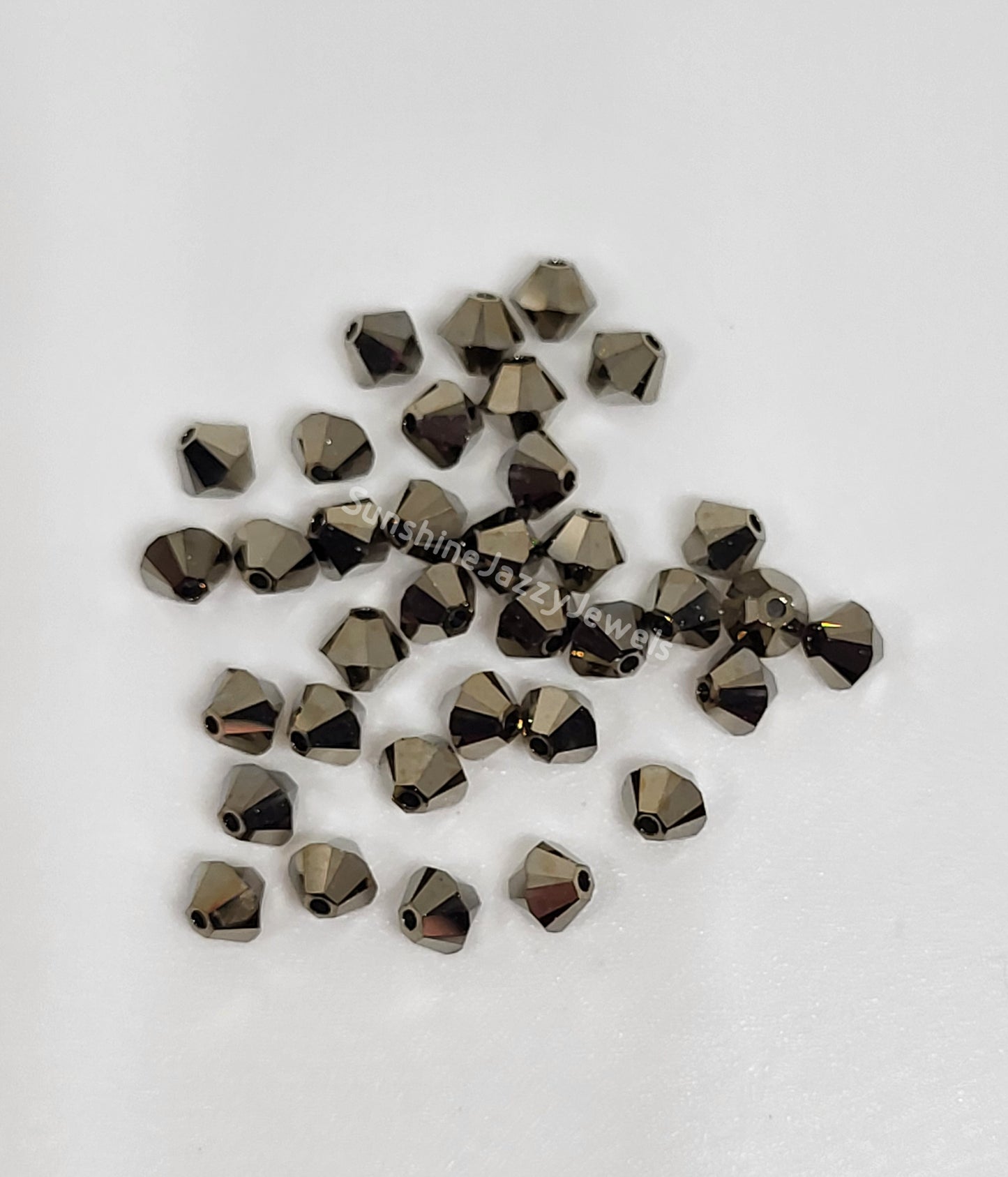 #5328 - Swarovski Crystal 4mm Bicone Beads - Crystal Effects