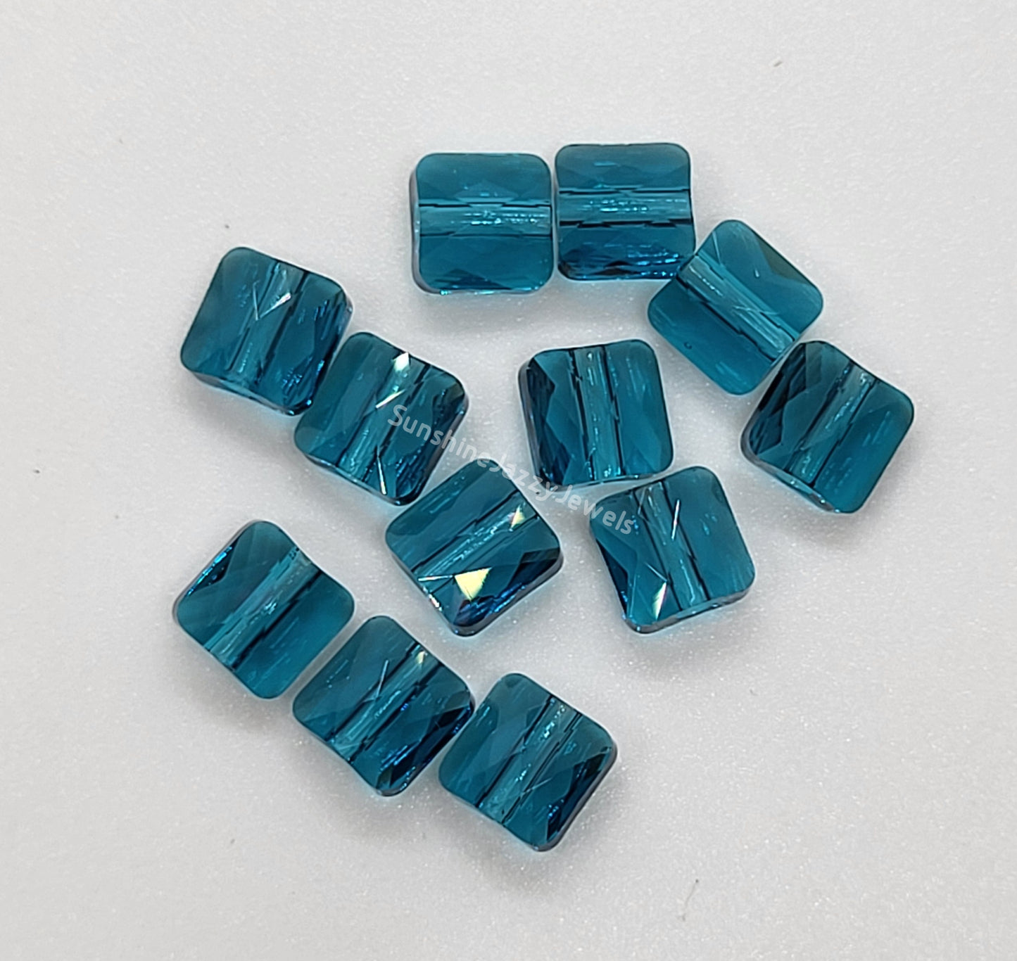 #5053 - Swarovski Crystal 6mm Mini Square Beads