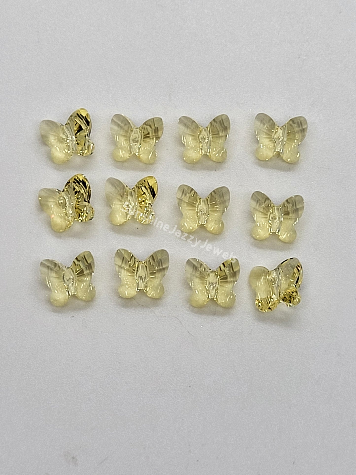 #5754 - Swarovski Crystal 8mm Butterfly Beads