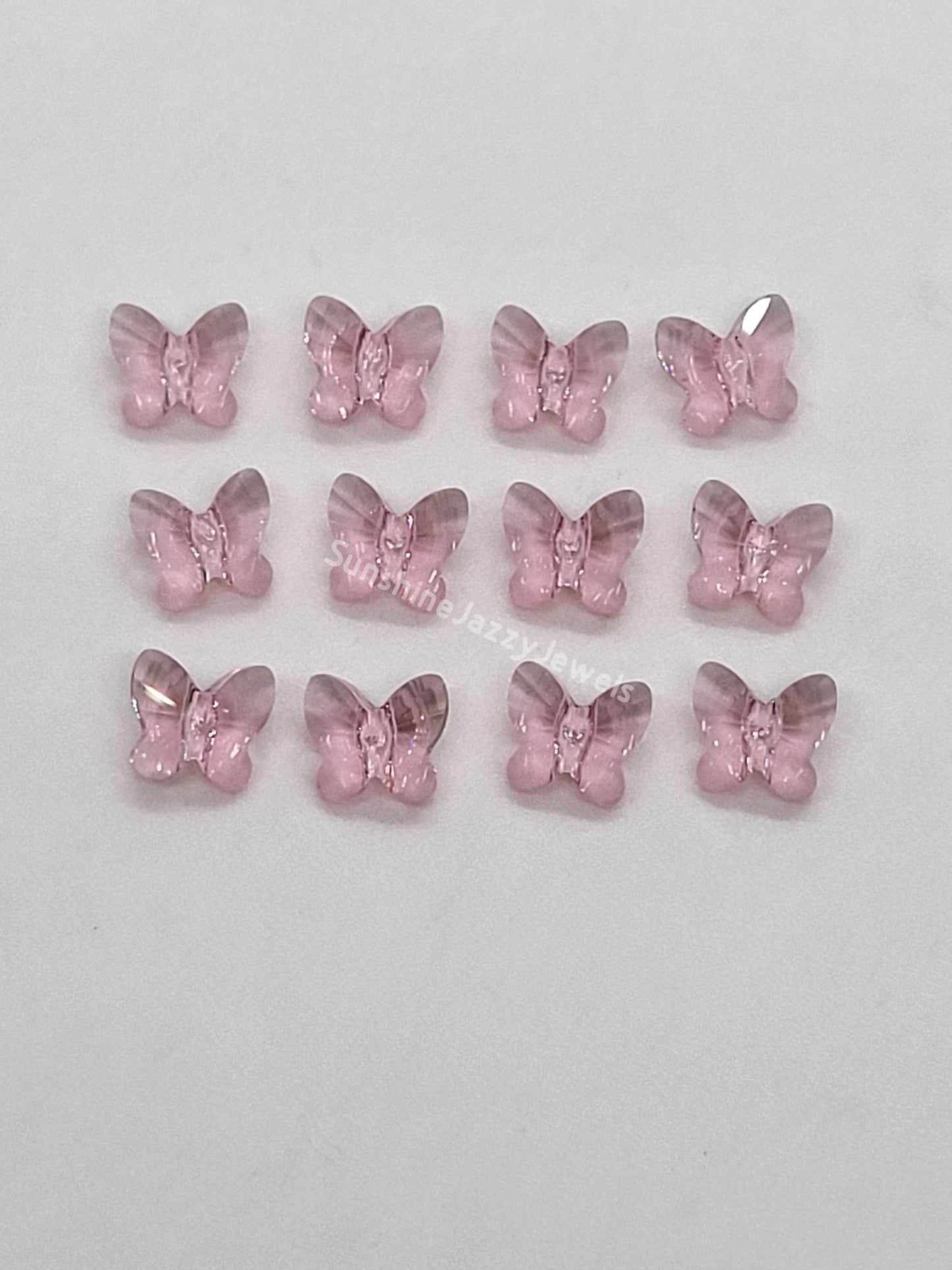 #5754 - Swarovski Crystal 8mm Butterfly Beads