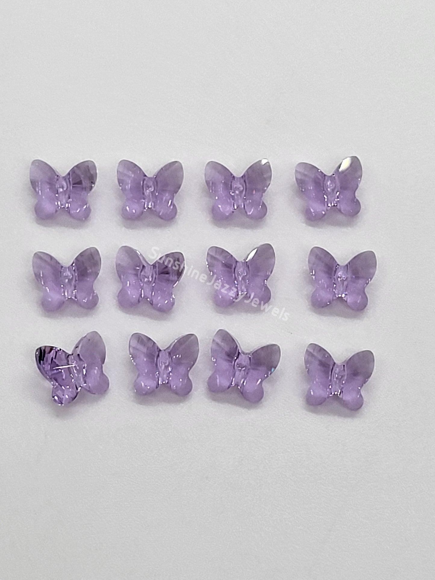 #5754 - Swarovski Crystal 8mm Butterfly Beads