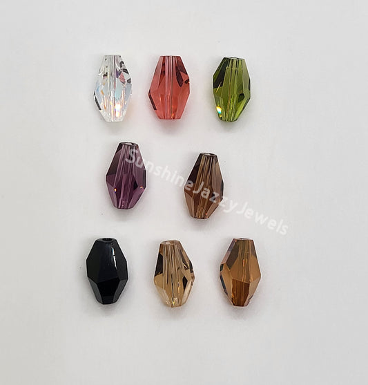 #5203 - Swarovski Crystal 12x8mm Polygon Beads