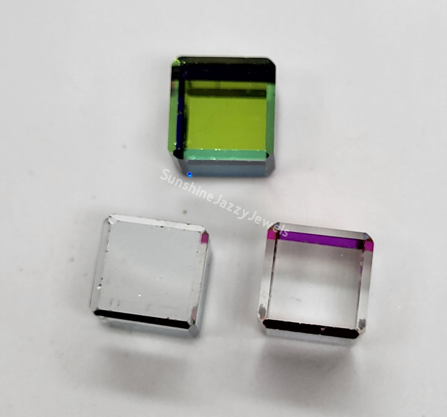 #4840 - Swarovski Crystal Full Flatback Cube Fancy Stone