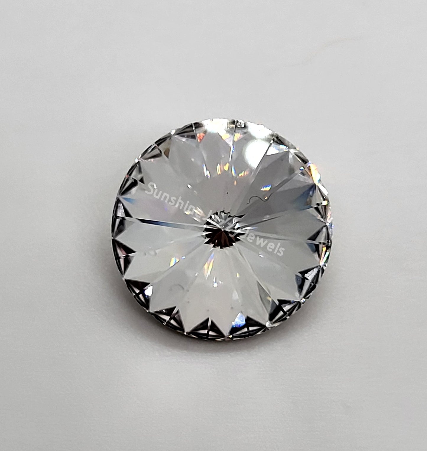 #1122 - Swarovski Crystal 18mm Chaton Rivoli Stone