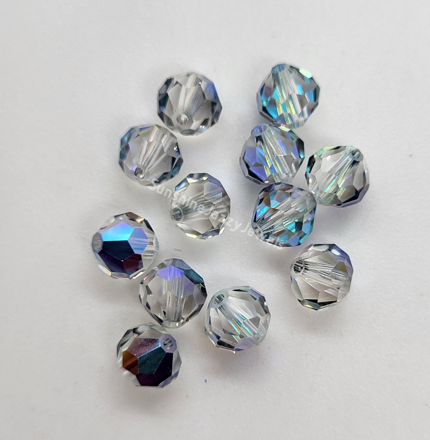 #5300 - Swarovski Crystal Vitrail Light 6mm Round Beads