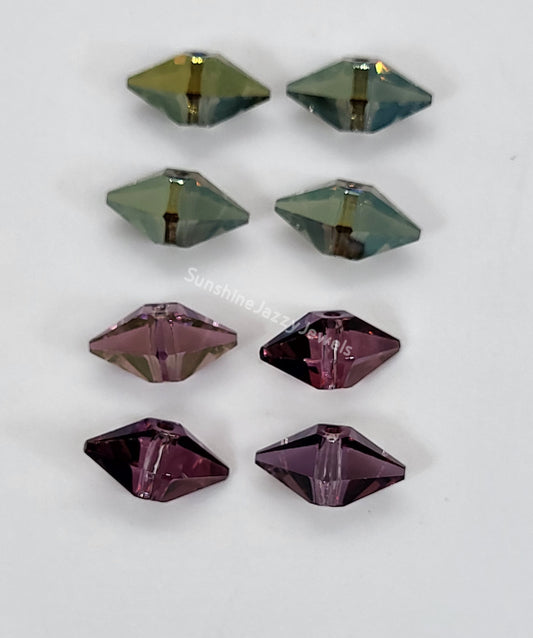 #5747 - Swarovski Crystal 12x6mm Double Spike Beads