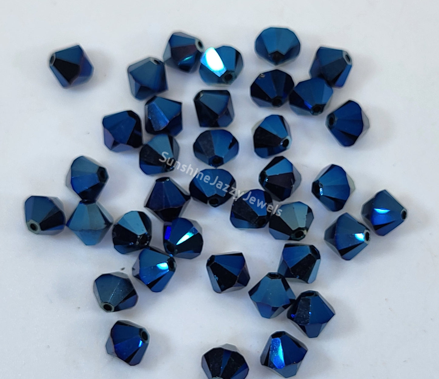 #5328 - Swarovski Crystal 4mm Bicone Beads - Crystal Effects