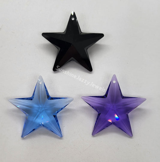 #8815 - Swarovski Crystal 40mm Star Pendant/ Prism