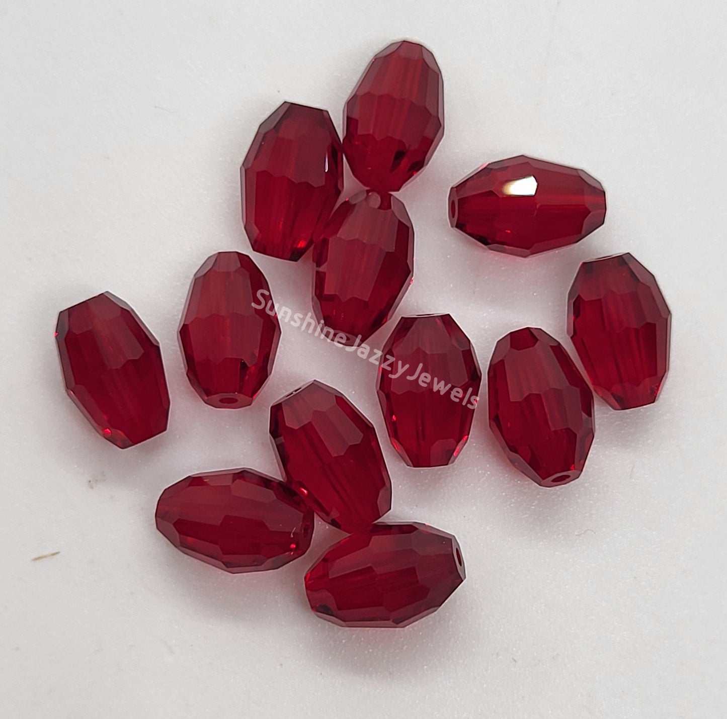 #5200 - Swarovski Crystal 9x6mm Oval Beads