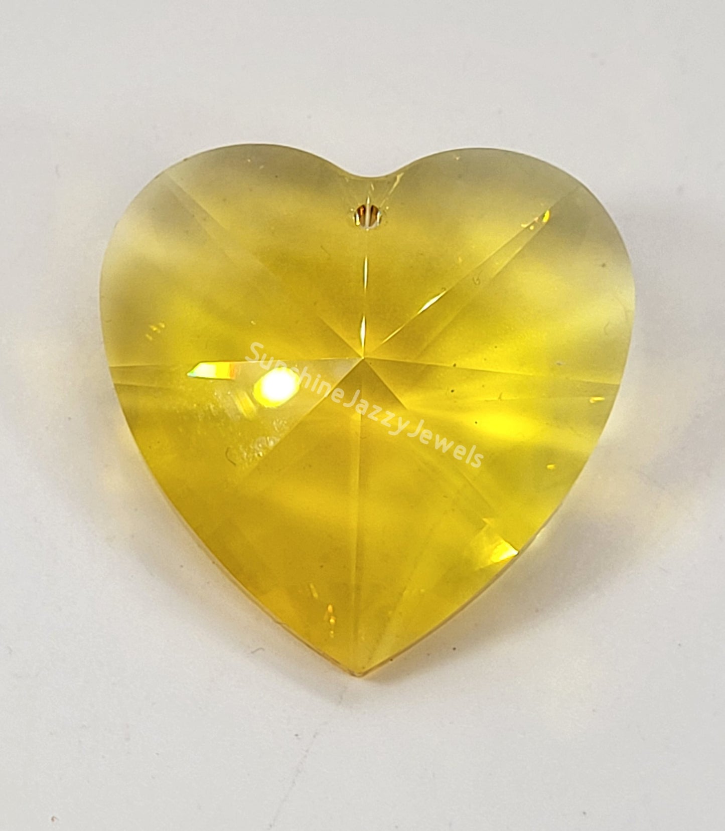 #8781 - Swarovski Crystal 40mm Heart Pendant