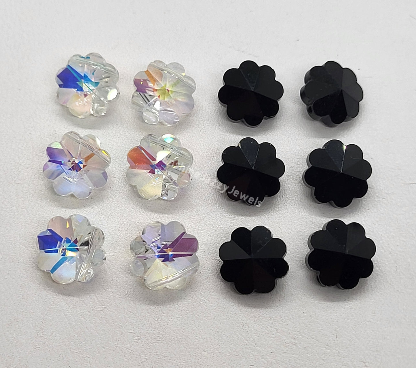 #5110 - Swarovski Crystal Daisy 5110 Beads; Top Drilled