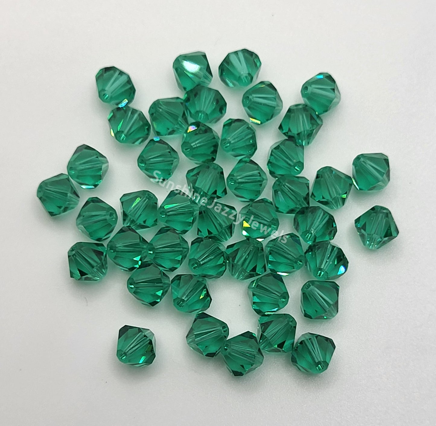 #5328 - Swarovski Crystal 6mm Bicone Beads; Classic Colors; 12pc per pack