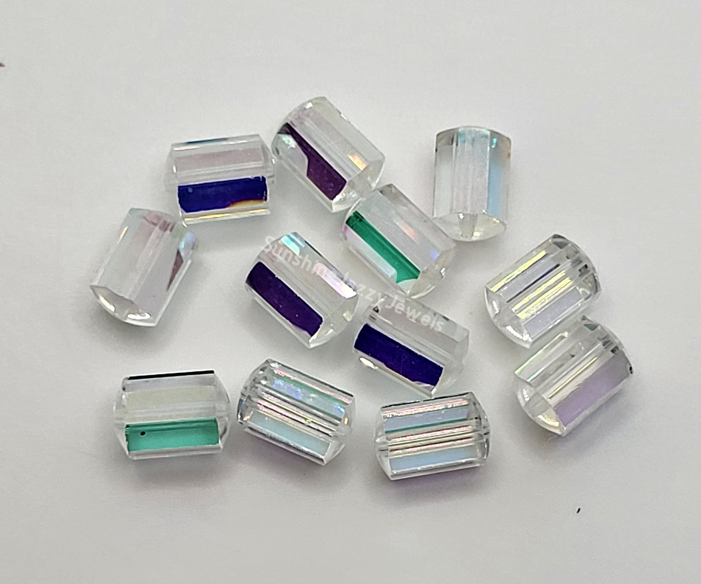 #5230 - Swarovski Crystal Cylinder Beads