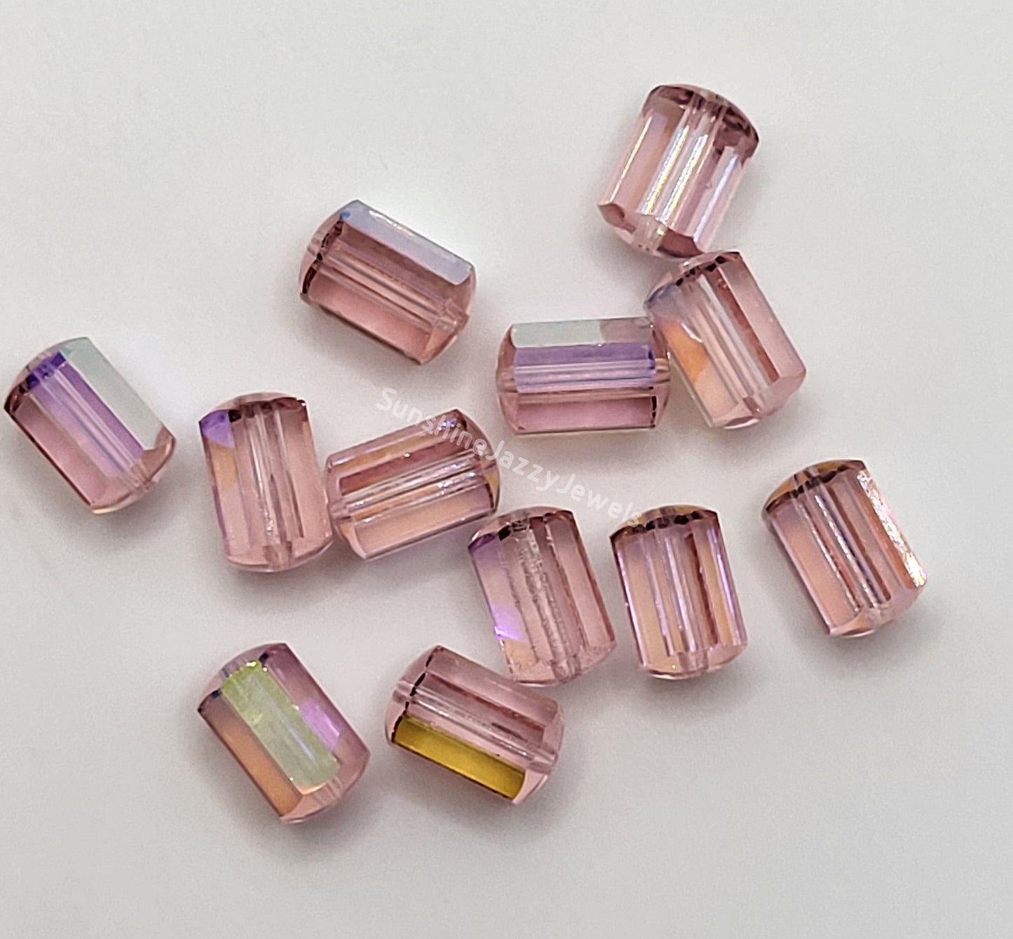 #5230 - Swarovski Crystal Cylinder Beads