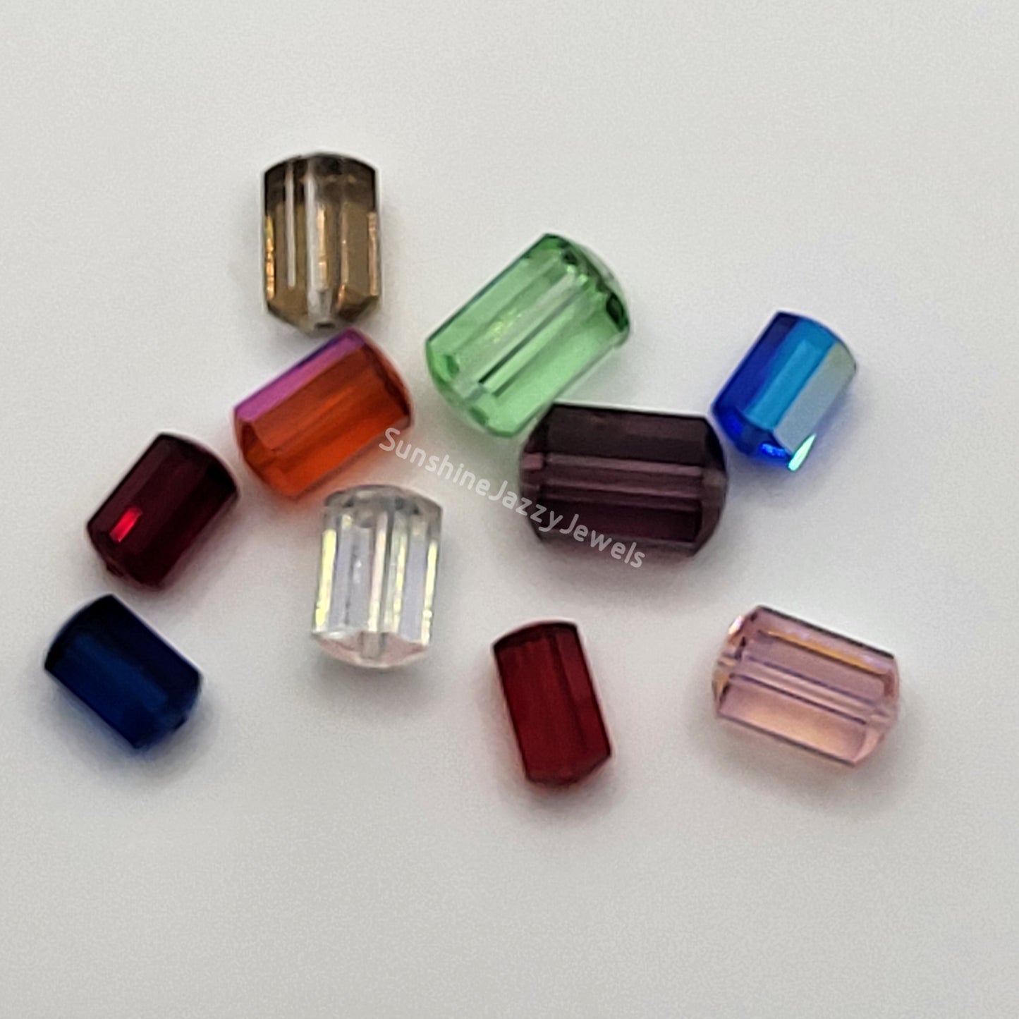 #5230 - Swarovski Crystal Cylinder Beads