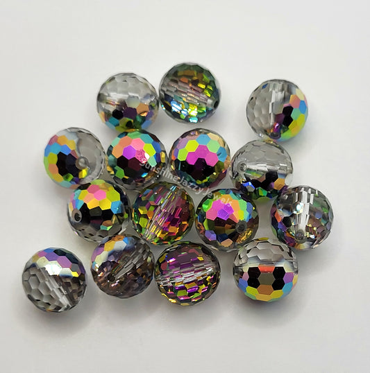 #5003 - Swarovski Crystal Vitrail Medium Disco Ball Beads