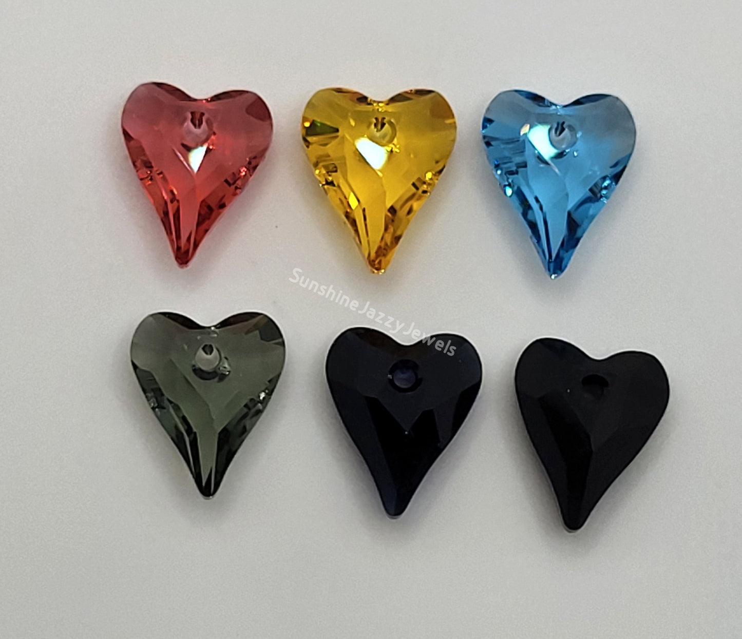 #6240 - Swarovski Crystal Wild Heart Pendant