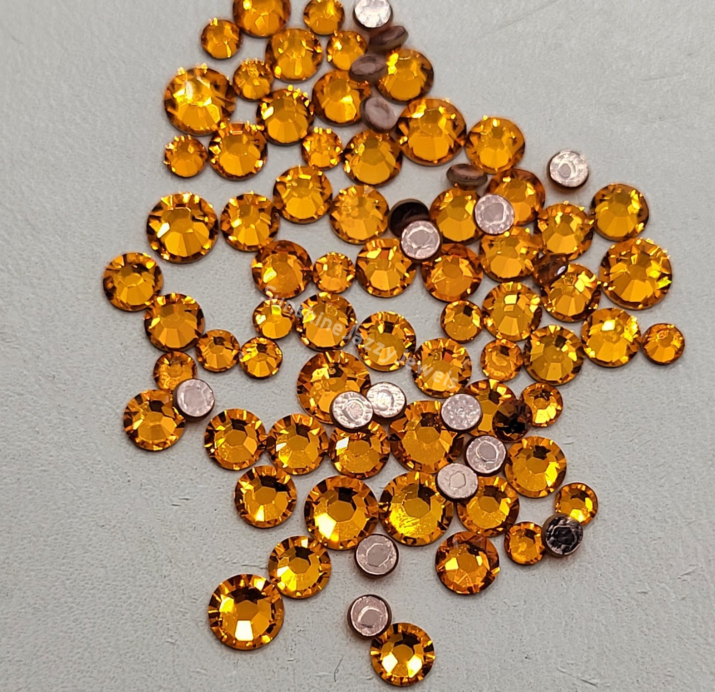 CLEARANCE MIX!  Swarovski Crystal Hotfix Foilback Rhinestones; Mixed Sizes