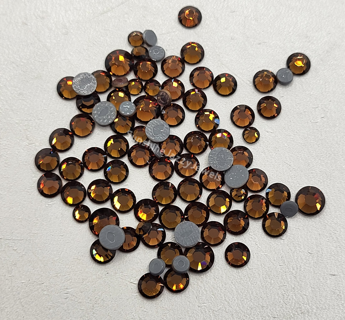 CLEARANCE MIX!  Swarovski Crystal Hotfix Foilback Rhinestones; Mixed Sizes