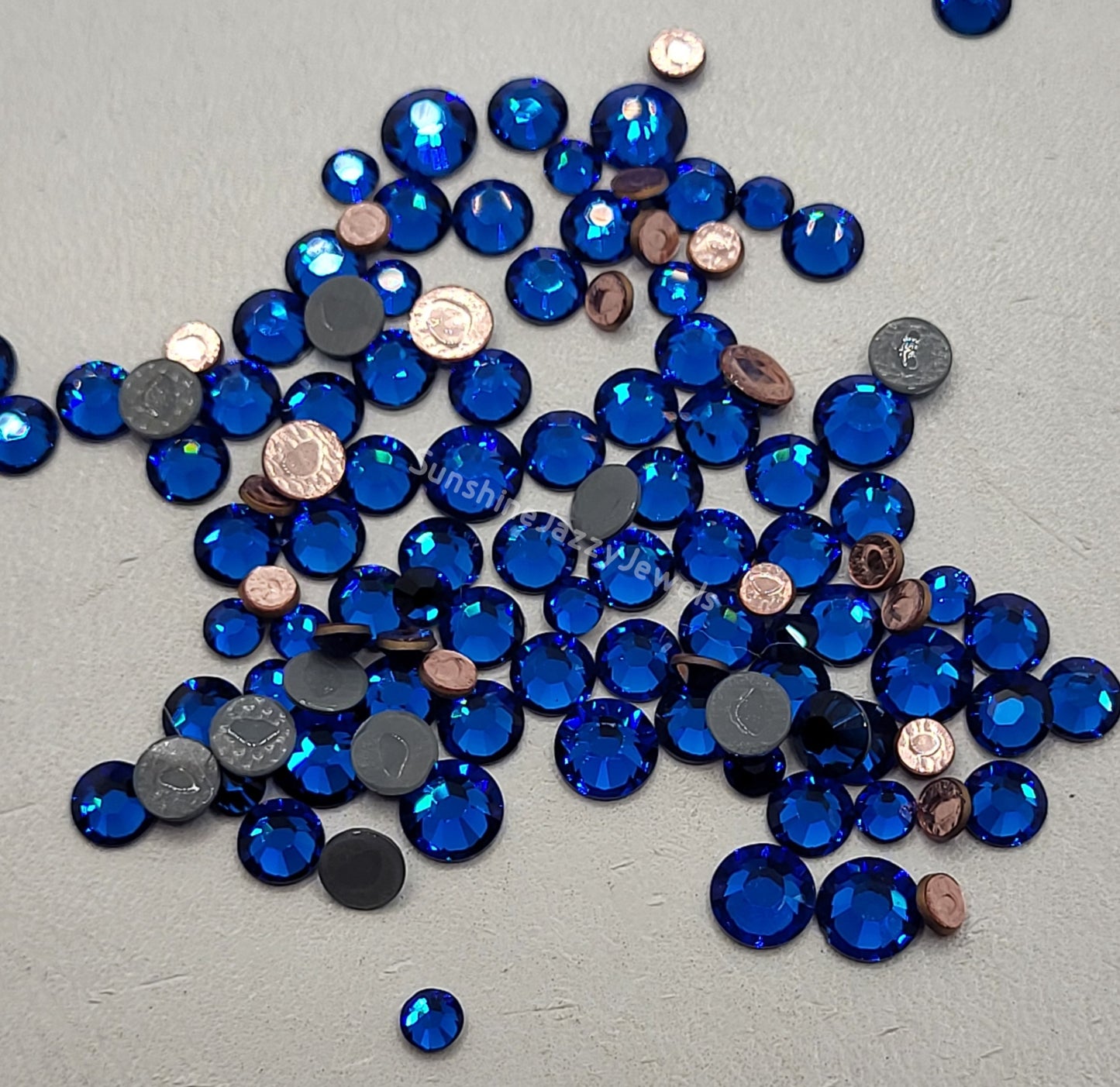 CLEARANCE MIX!  Swarovski Crystal Hotfix Foilback Rhinestones; Mixed Sizes