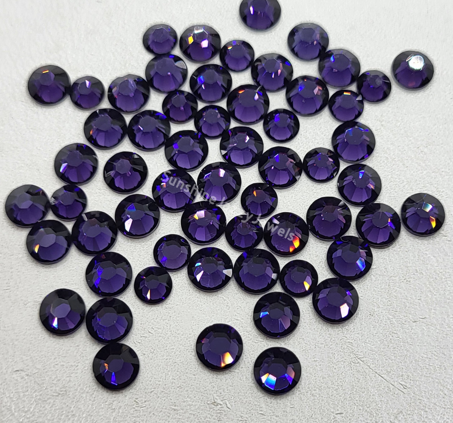 CLEARANCE MIX!  Swarovski Crystal Hotfix Foilback Rhinestones; Mixed Sizes