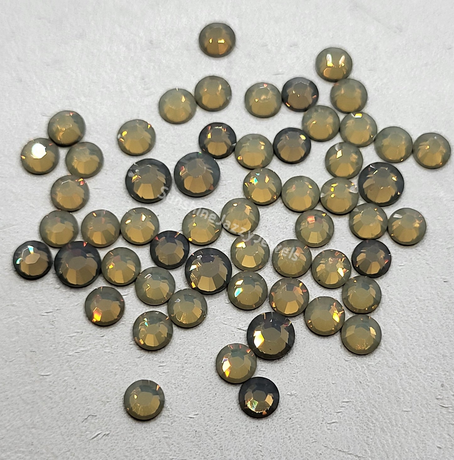 CLEARANCE MIX!  Swarovski Crystal Hotfix Foilback Rhinestones; Mixed Sizes