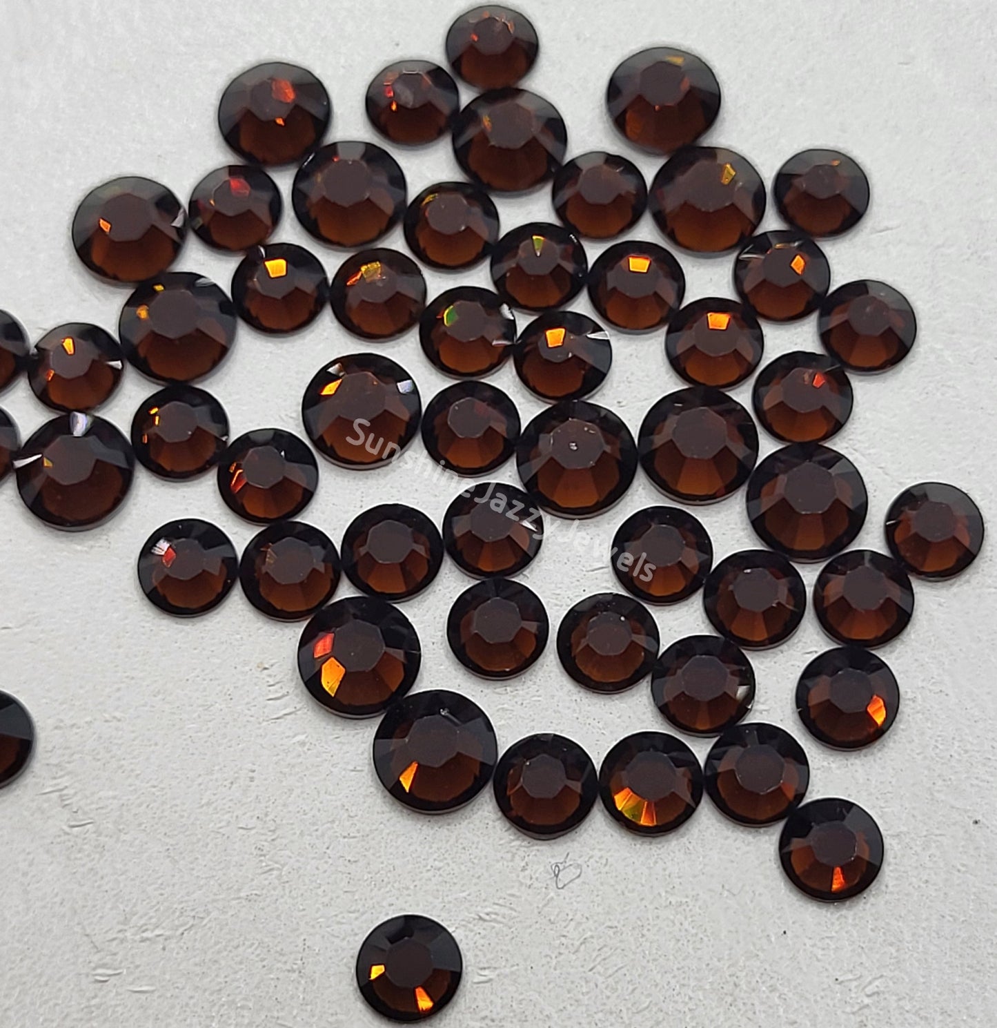 CLEARANCE MIX!  Swarovski Crystal Hotfix Foilback Rhinestones; Mixed Sizes