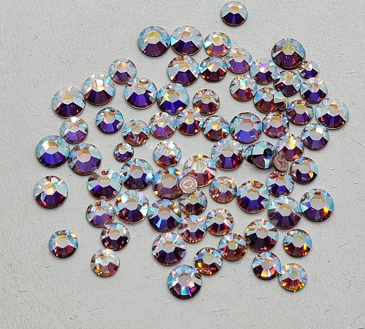 CLEARANCE MIX!  Swarovski Crystal Hotfix Foilback Rhinestones; Mixed Sizes