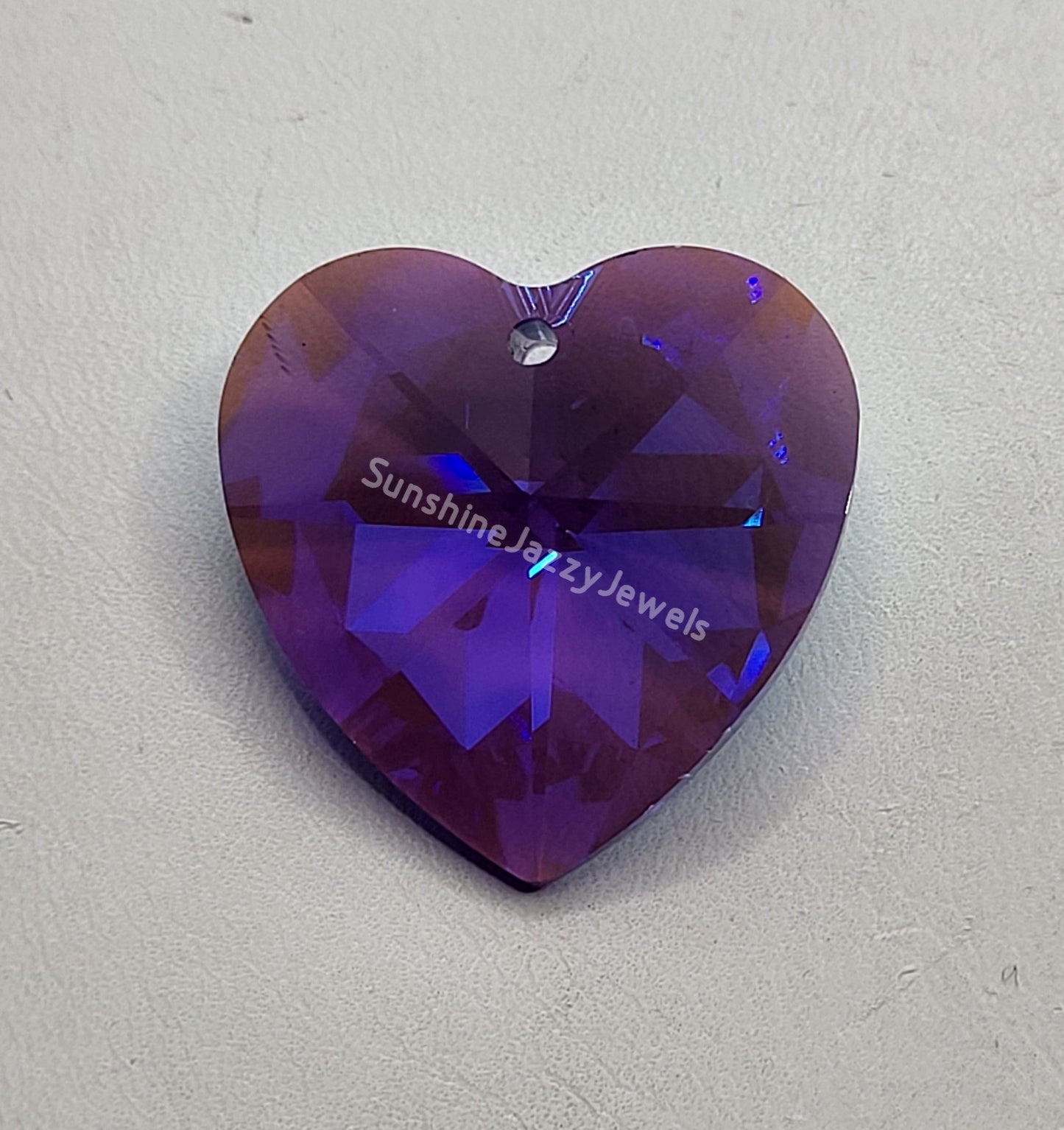 #8781 - Swarovski Strass Crystal 28mm Heart Prism