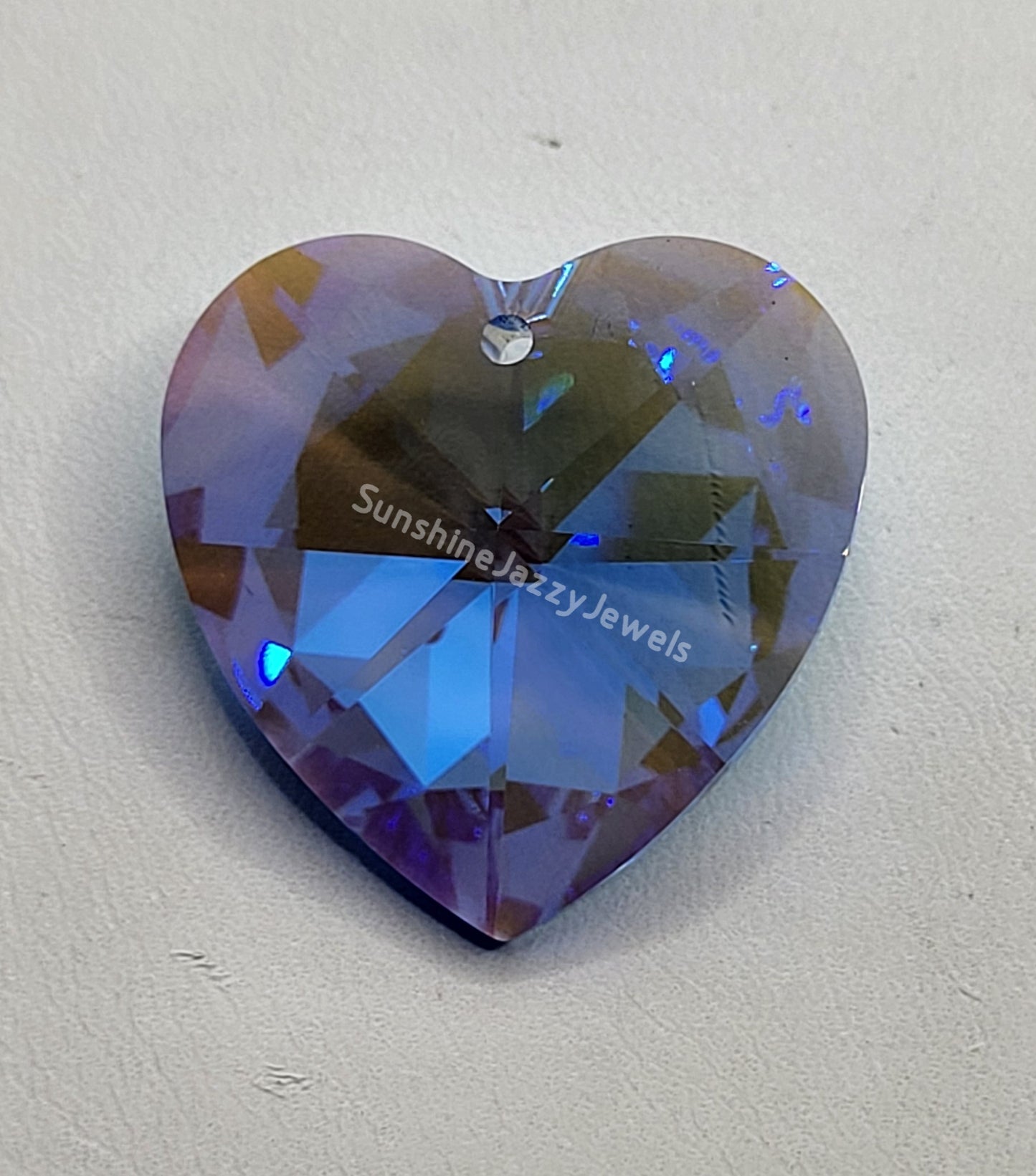 #8781 - Swarovski Strass Crystal 28mm Heart Prism