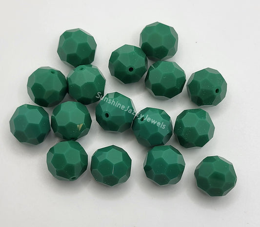 #5000 - Swarovski Crystal 12mm Faceted Round Beads; 4pc per pack