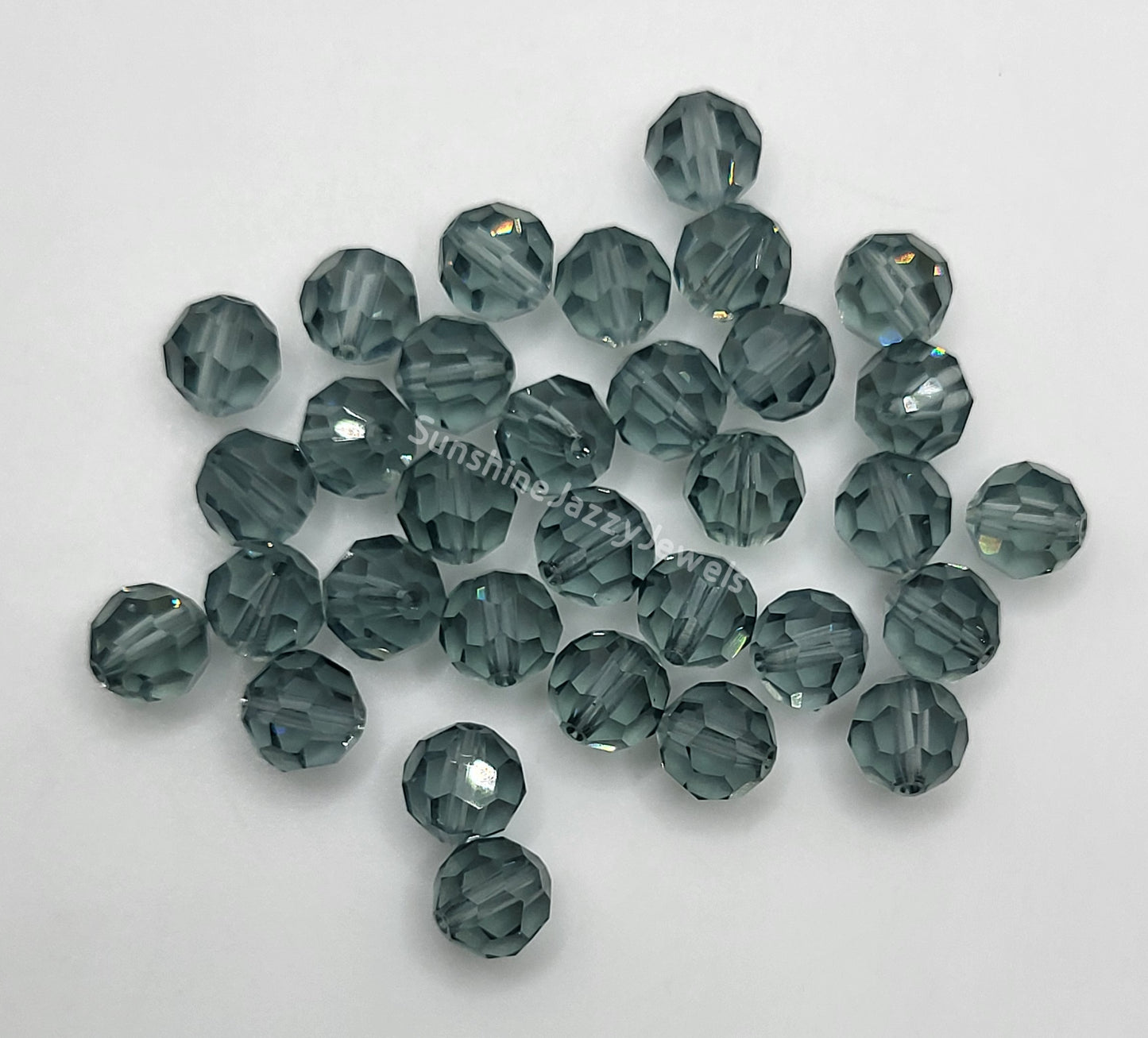 #5000 - Swarovski Crystal 6mm Faceted Round Beads