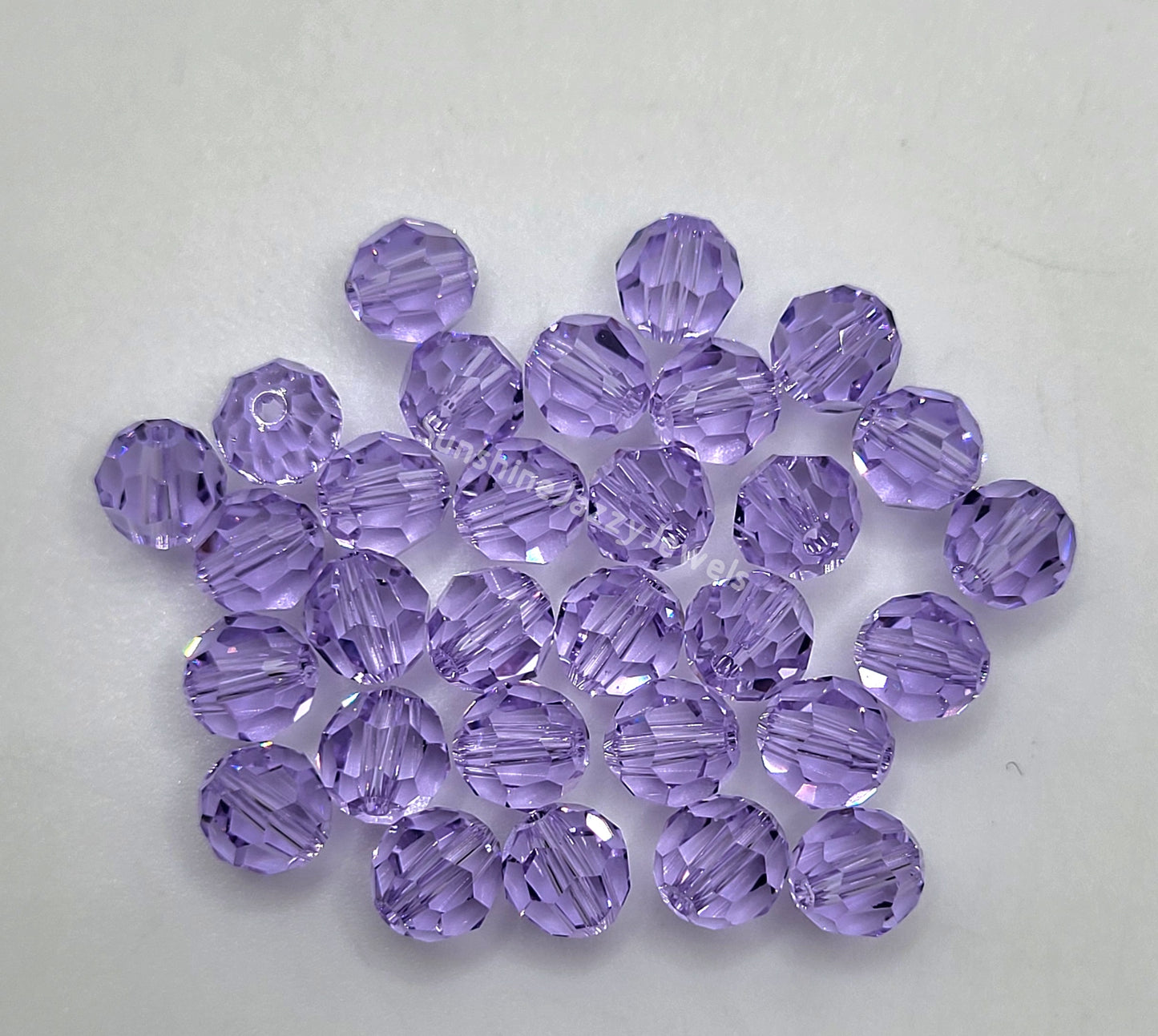 #5000 - Swarovski Crystal 6mm Faceted Round Beads