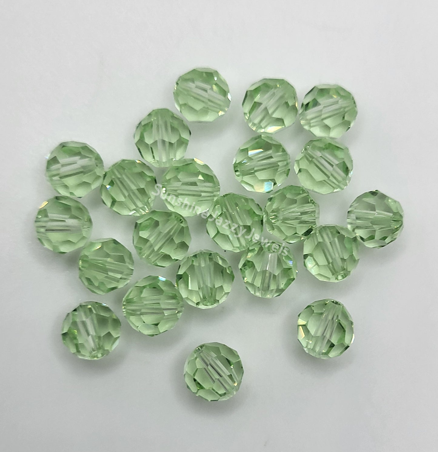 #5000 - Swarovski Crystal 6mm Faceted Round Beads