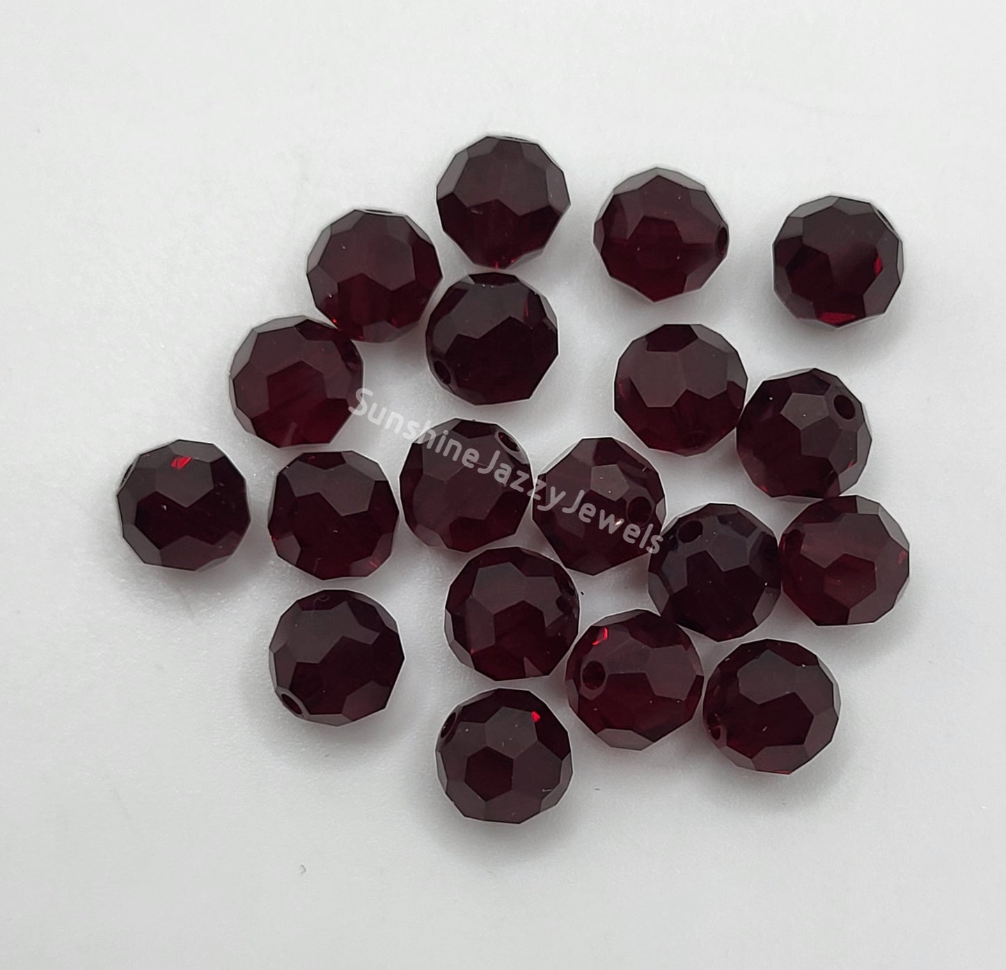 #5000 - Swarovski Crystal 6mm Faceted Round Beads