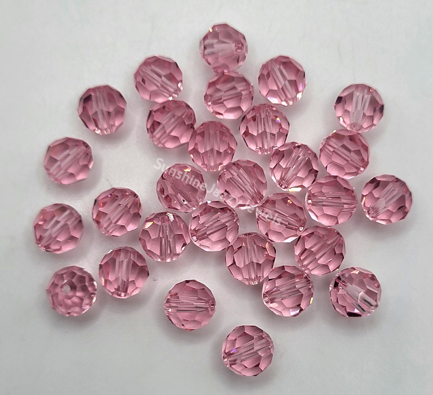 #5000 - Swarovski Crystal 6mm Faceted Round Beads
