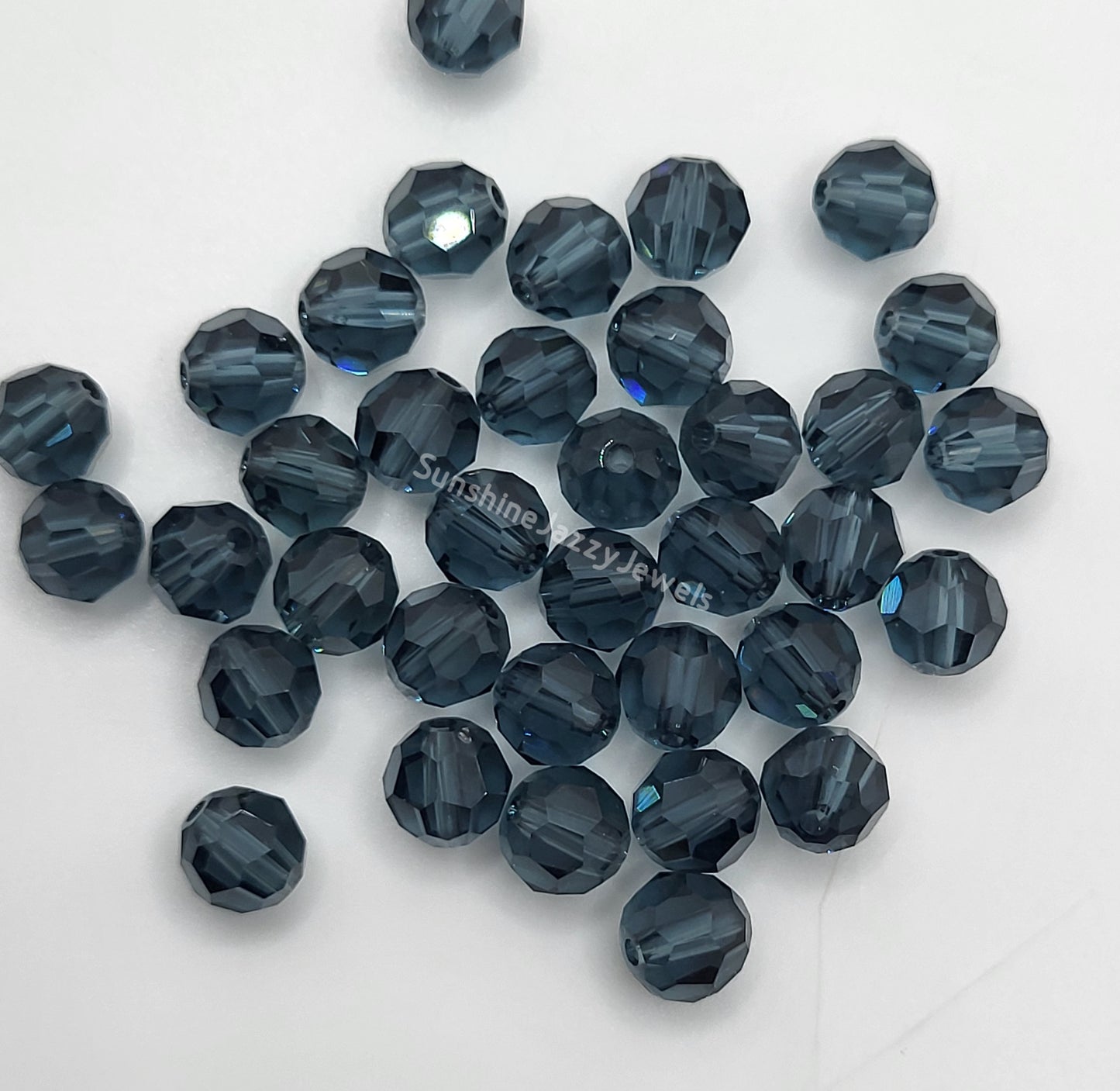 #5000 - Swarovski Crystal 6mm Faceted Round Beads