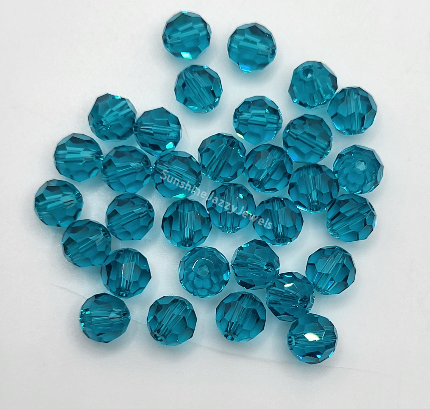 #5000 - Swarovski Crystal 6mm Faceted Round Beads