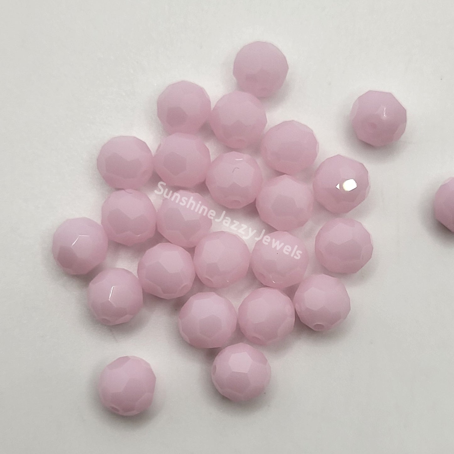 #5000 - Swarovski Crystal 6mm Faceted Round Beads