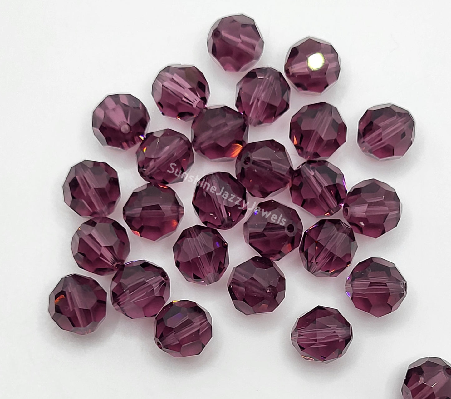 #5000 - Swarovski Crystal 4mm Faceted Round Beads; Classic Colors
