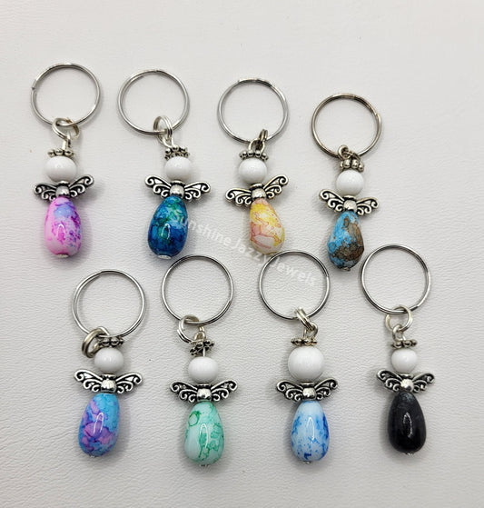 Guardian Angel Keychains - Color Blends