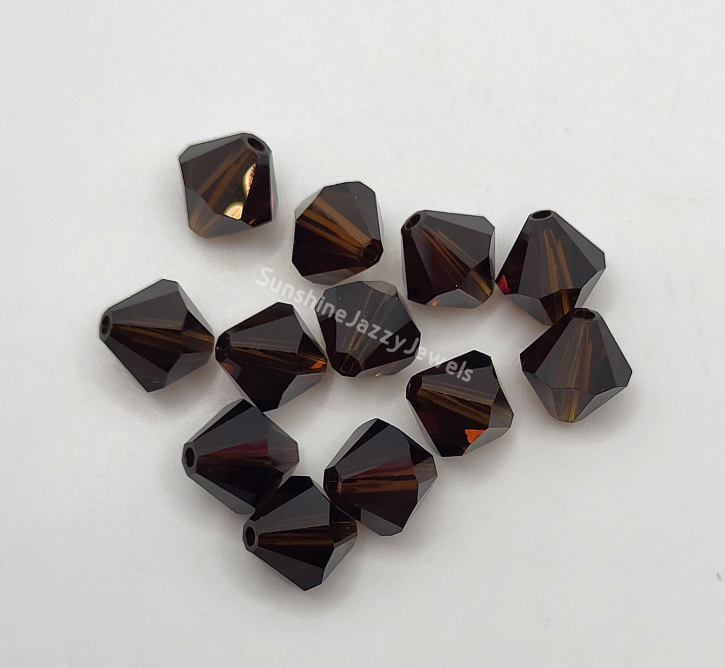 #5328 - Swarovski Crystal 8mm Bicone Beads; Classic Colors
