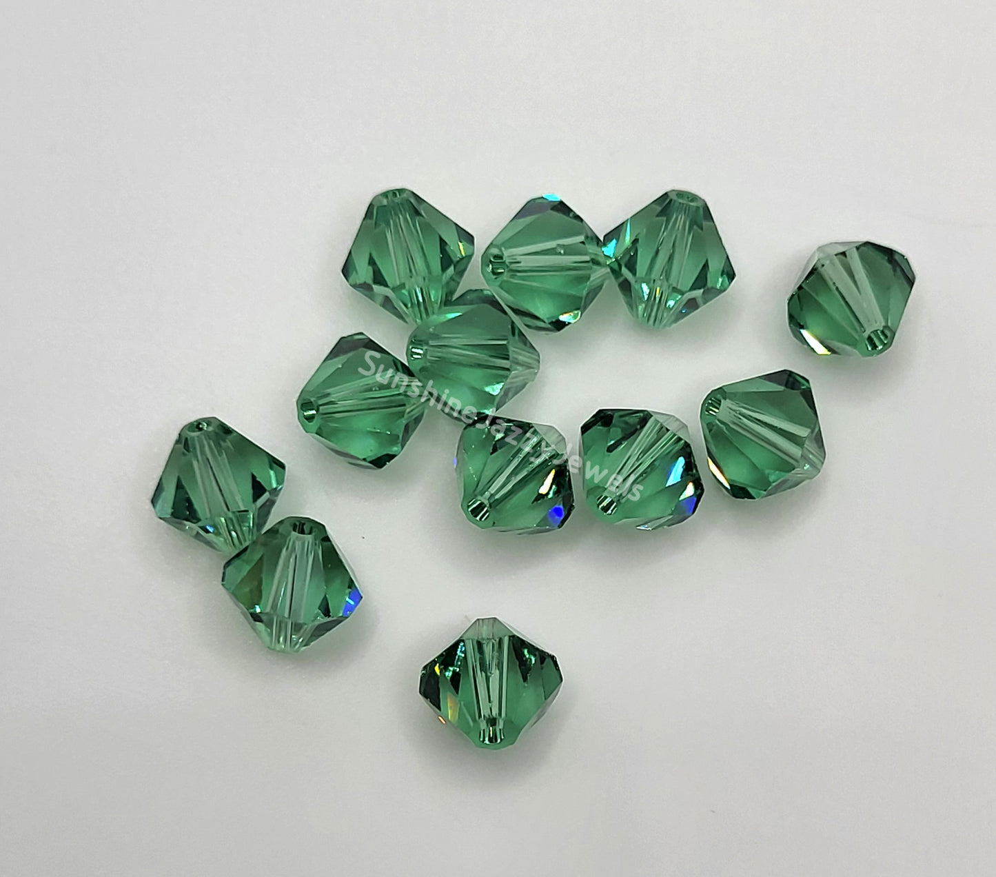#5328 - Swarovski Crystal 8mm Bicone Beads; Classic Colors