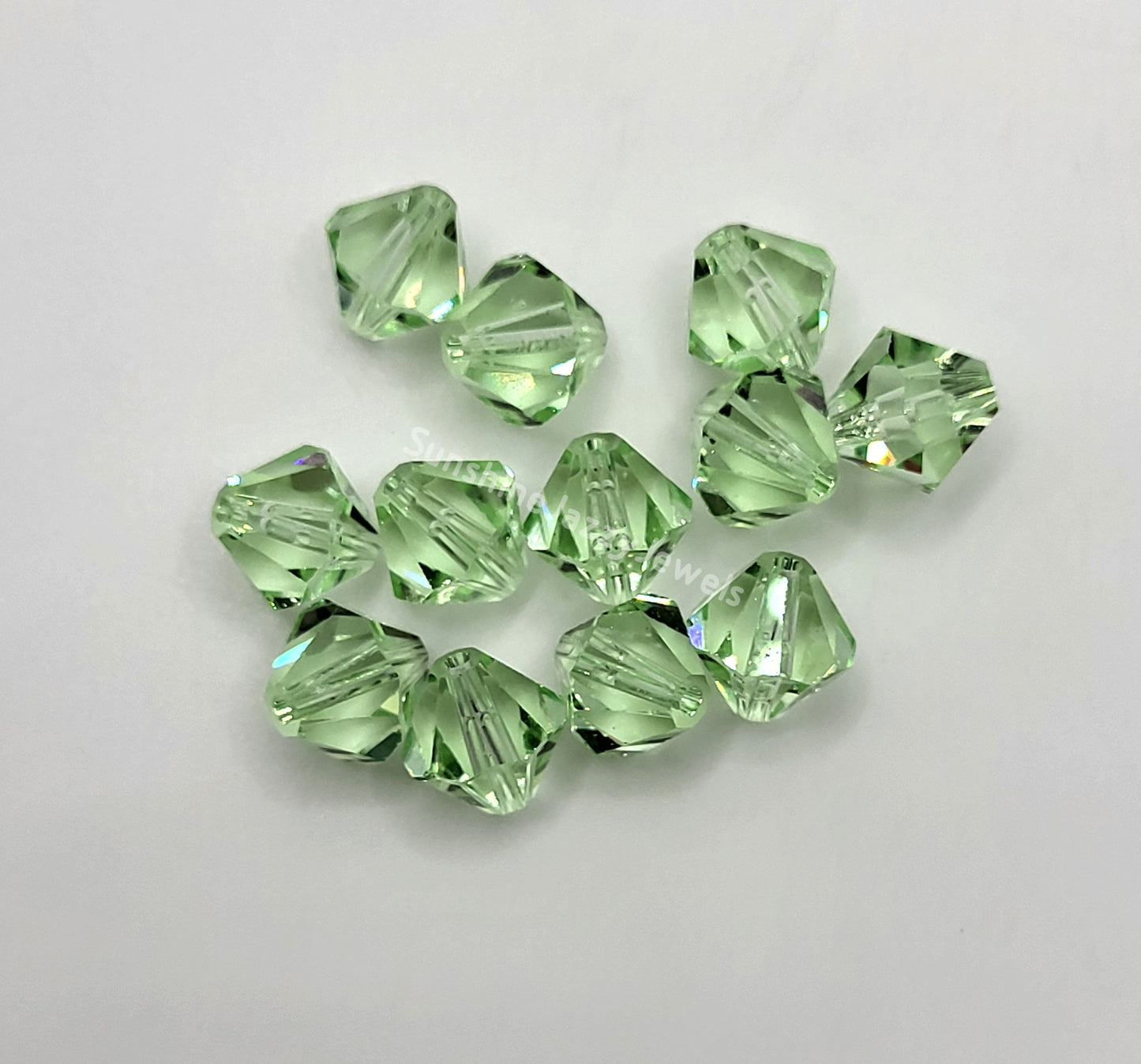 #5328 - Swarovski Crystal 8mm Bicone Beads; Classic Colors
