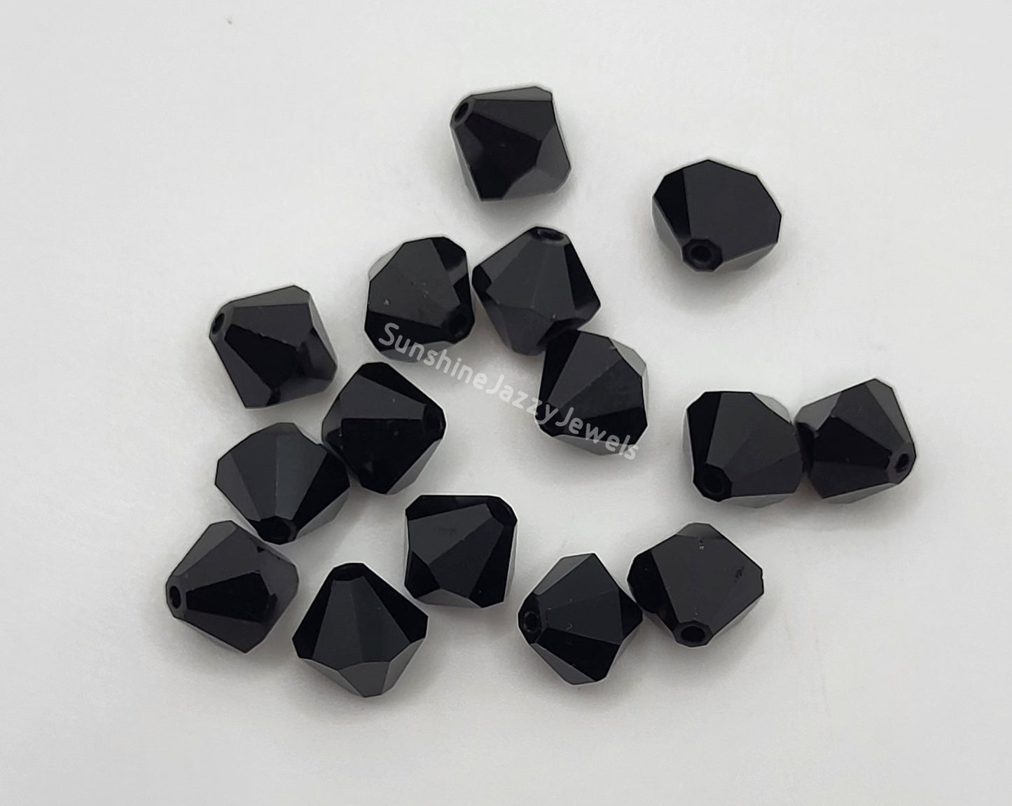 #5328 - Swarovski Crystal 8mm Bicone Beads; Classic Colors