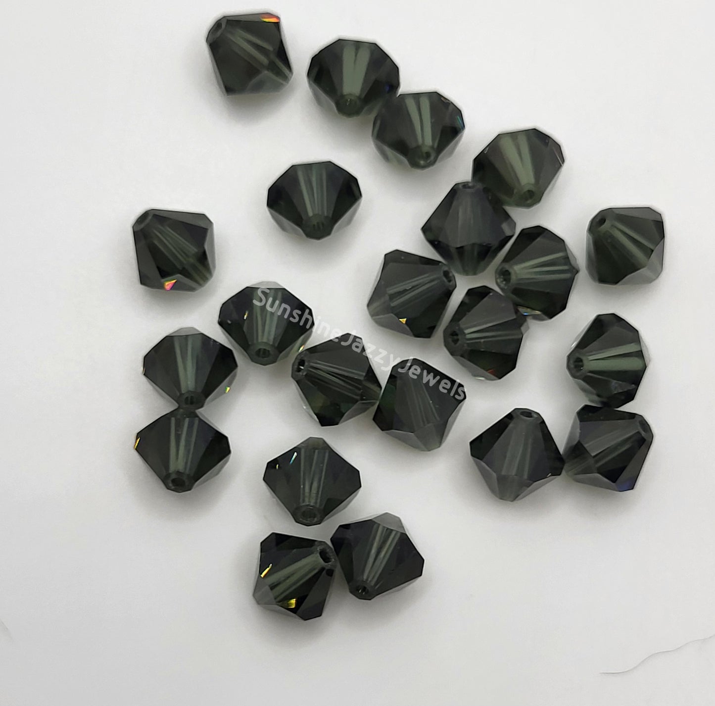 #5328 - Swarovski Crystal 8mm Bicone Beads; Classic Colors