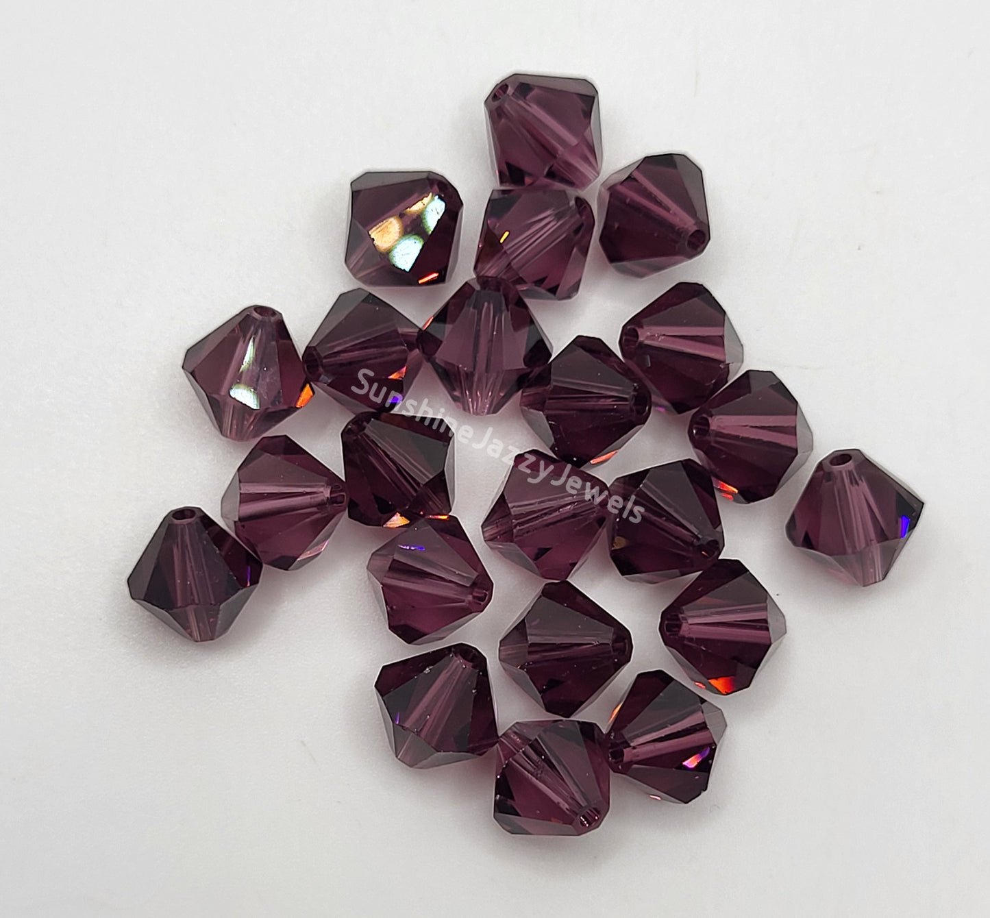 #5328 - Swarovski Crystal 8mm Bicone Beads; Classic Colors