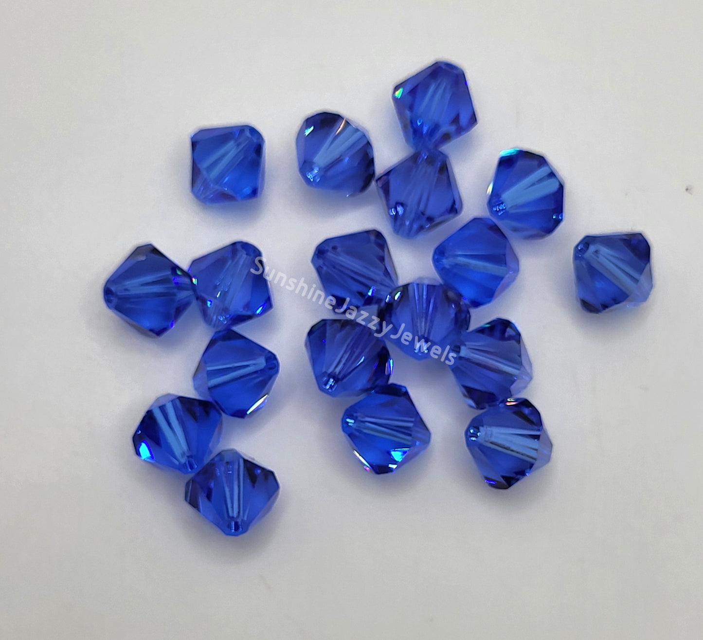 #5328 - Swarovski Crystal 8mm Bicone Beads; Classic Colors