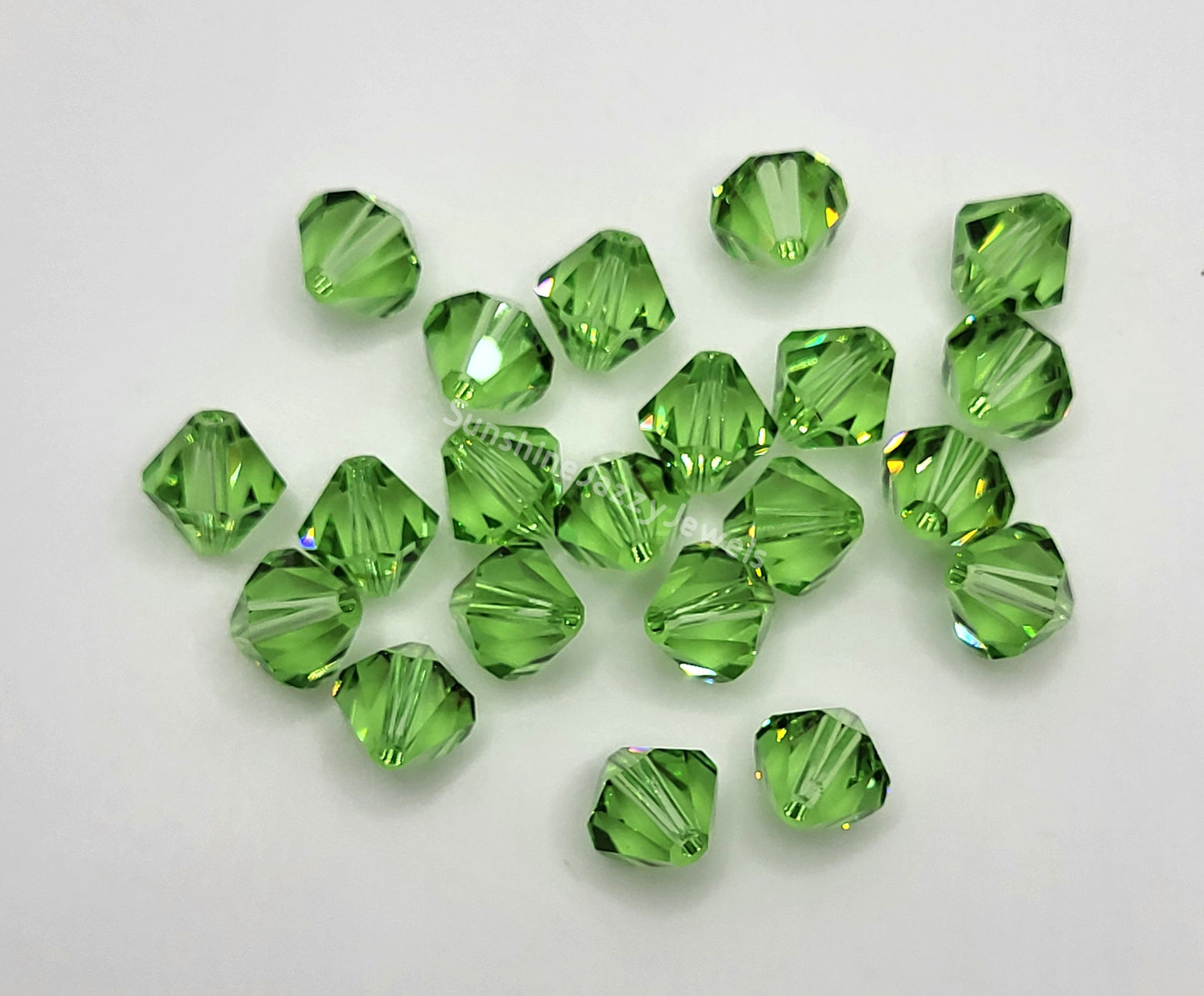#5328 - Swarovski Crystal 8mm Bicone Beads; Classic Colors